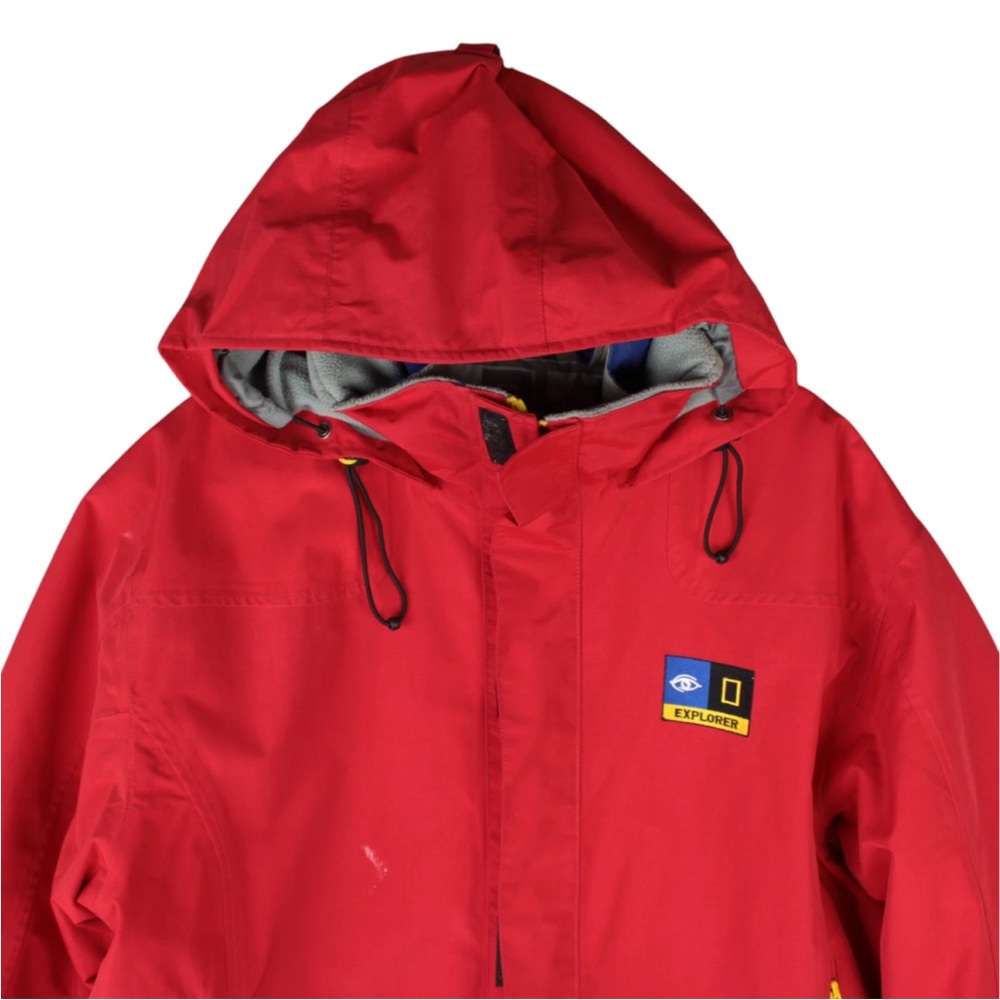 Explorer National Geographic Coat Mens Lindblad Cove Antarctica Parka Jacket XL - Picture 4 of 15